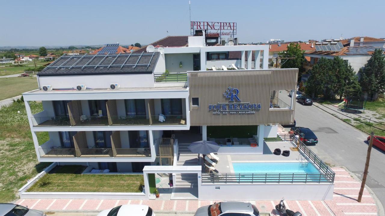 Four Reasons Aparthotel Paralia Katerinis Bagian luar foto