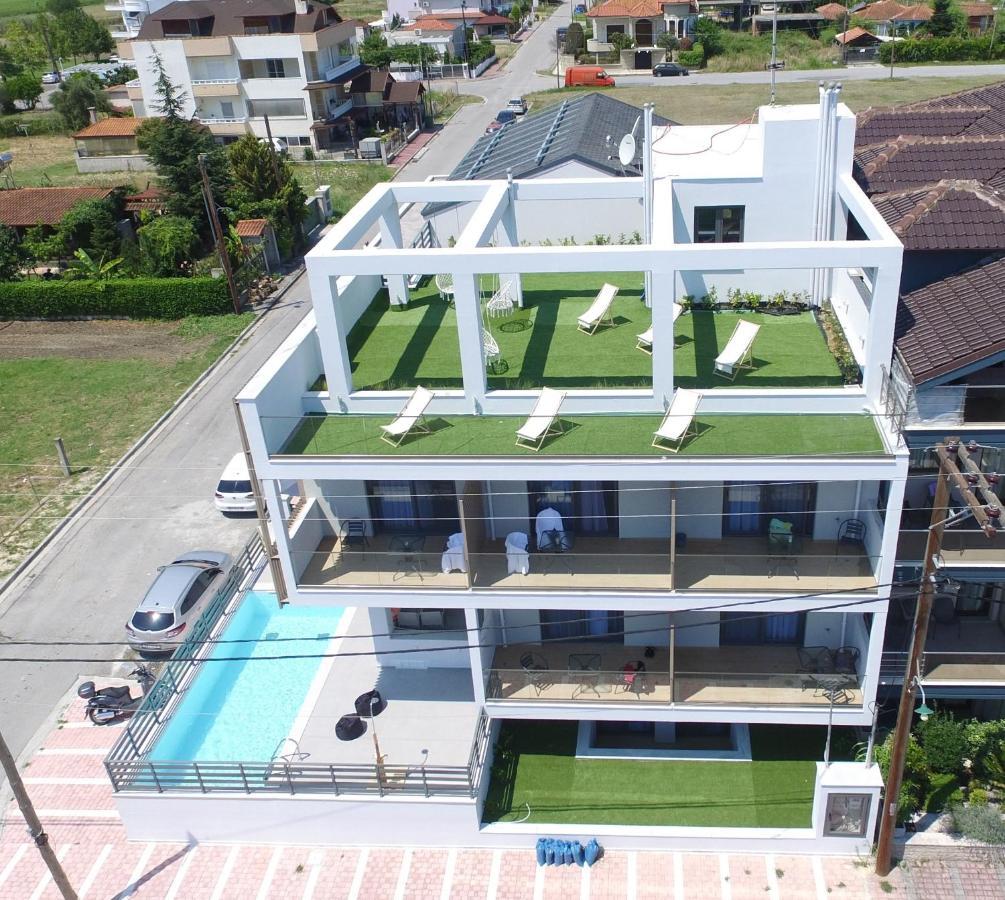 Four Reasons Aparthotel Paralia Katerinis Bagian luar foto
